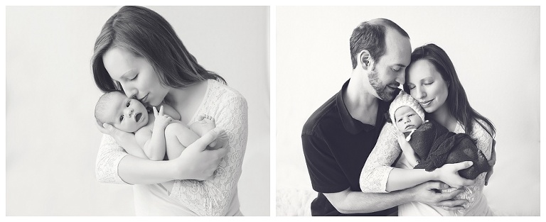 Oregon Newborn Photography Mom and Dad