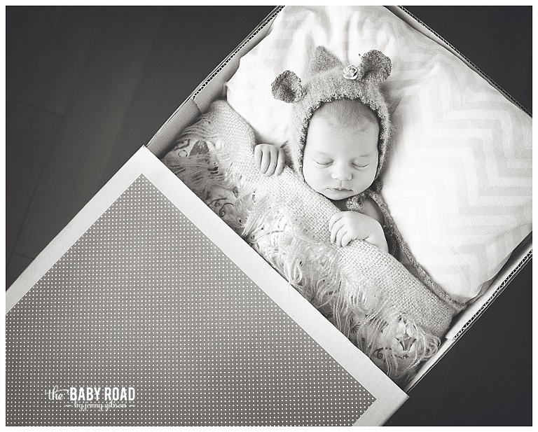 Roseburg Oregon On Location Newborn Photographer Matchbox Mouse